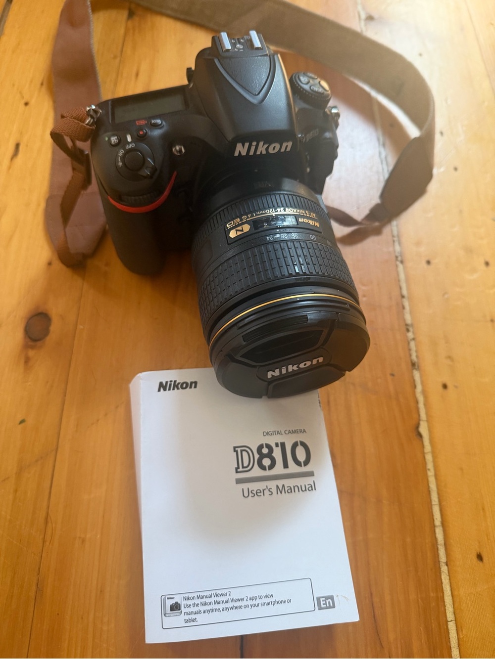 Nikon D810 DSLR Camera + NIKKOR 24-120mm f/4G ED VR Lens